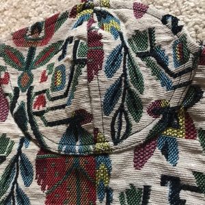 Very J Multi colored crop top